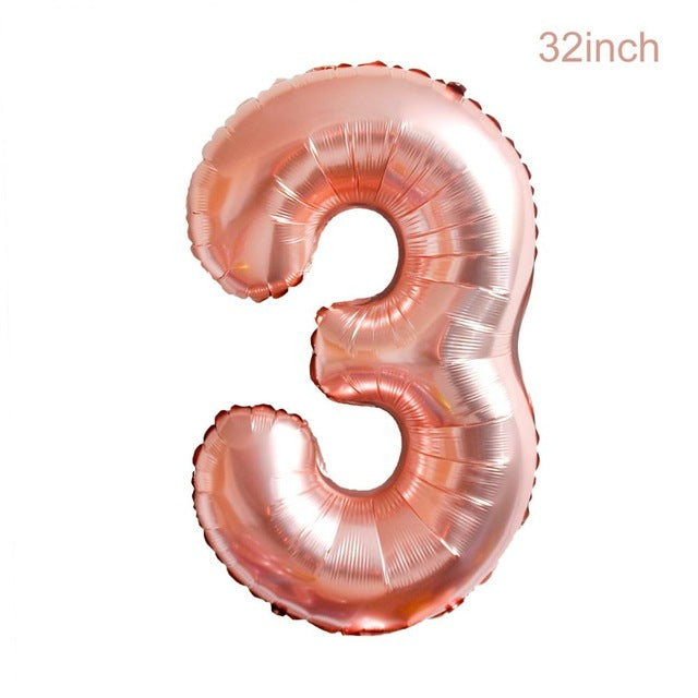 Rose Gold Birthday Party Decorations - So many options to choose from (Balloons, tassels, plates, etc)