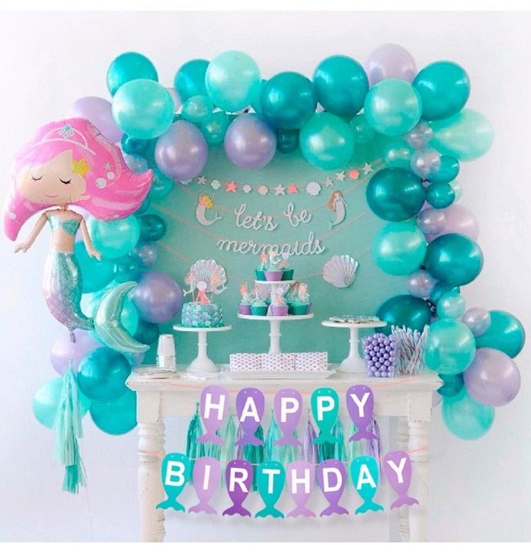 Mermaid Birthday Party Decor – MY everyday deisgn