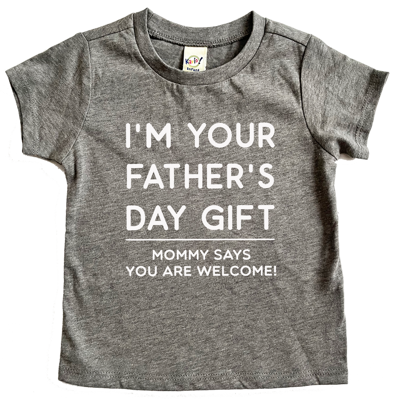 Father's Day Gift, Kids Shirt, Funny Father's Day Gift From Kids