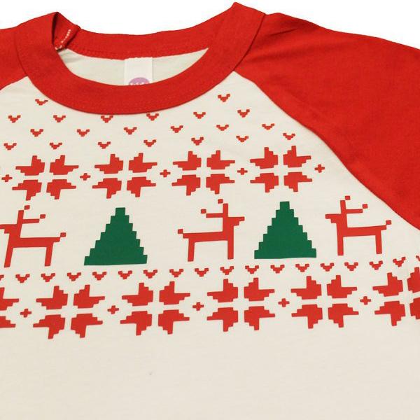 Family Christmas Shirts, Christmas Fair Isle Sweater Style Shirts, Matching Family Shirts