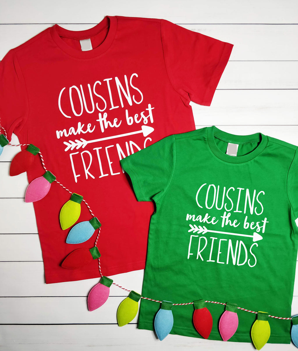 Cousins Make The Best Friends, Cousin Shirts, Big Cousin Shirt, Family Reunion - Holiday
